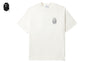 BAPE BLACK STONE WASH APE HEAD STITCH LOGO TEE