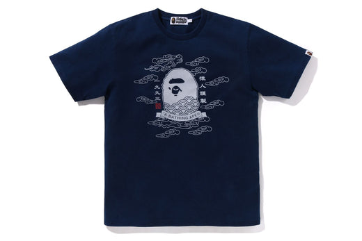 A BATHING APE 31ST ANNIV. APE HEAD TEE