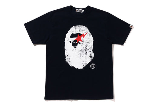 APE HEAD INDIGO TEE