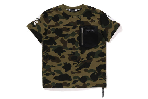 【 BAPE X MMJ 】1ST CAMO POCKET TEE