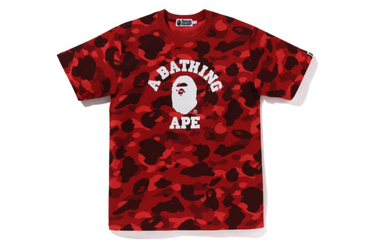 Outlet BAPE Colors College Tee