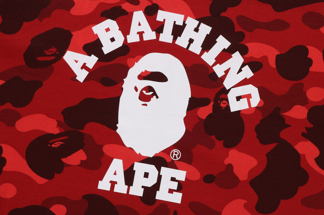 Bape red camo hotsell