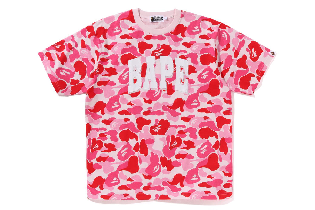 ABC CAMO RELAXED FIT BAPE LOGO TEE | bape.com