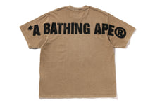 SPRAY APE HEAD GARMENT DYED RELAXED FIT TEE