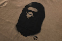 SPRAY APE HEAD GARMENT DYED RELAXED FIT TEE