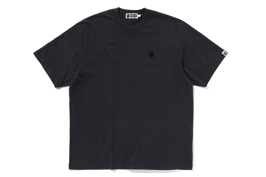 APE HEAD ONE POINT GARMENT DYED RELAXED FIT TEE | bape.com