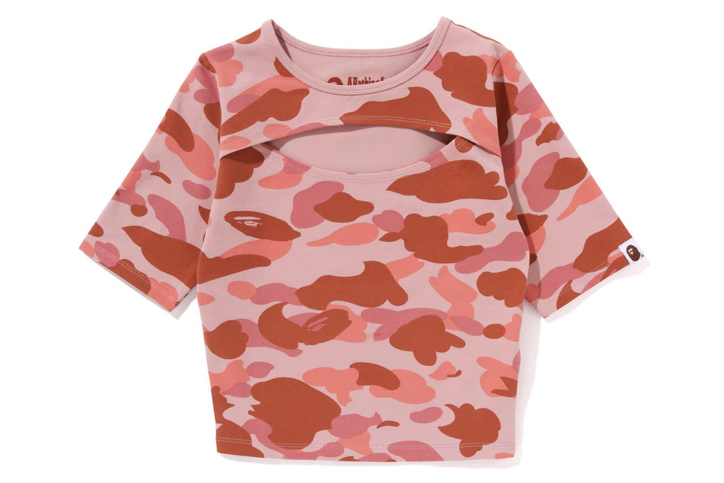1ST CAMO CUT OUT TEE