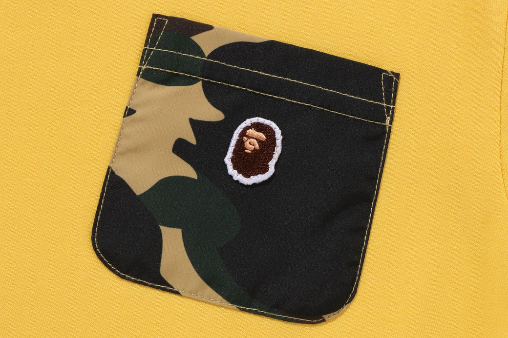 Bape camo pocket tee best sale