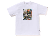 BAPE FLYER PATTERN PRINT TEE