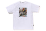 BAPE FLYER PATTERN PRINT TEE