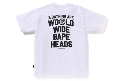 BAPE FLYER PATTERN PRINT TEE