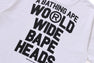 BAPE FLYER PATTERN PRINT TEE