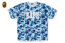 ABC CAMO RELAXED FIT BAPE LOGO TEE