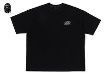 BAPE BLACK EMBROIDERY TEE