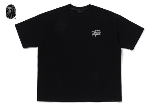 BAPE BLACK EMBROIDERY TEE