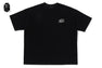 BAPE BLACK EMBROIDERY TEE