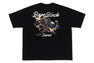 BAPE BLACK EMBROIDERY TEE