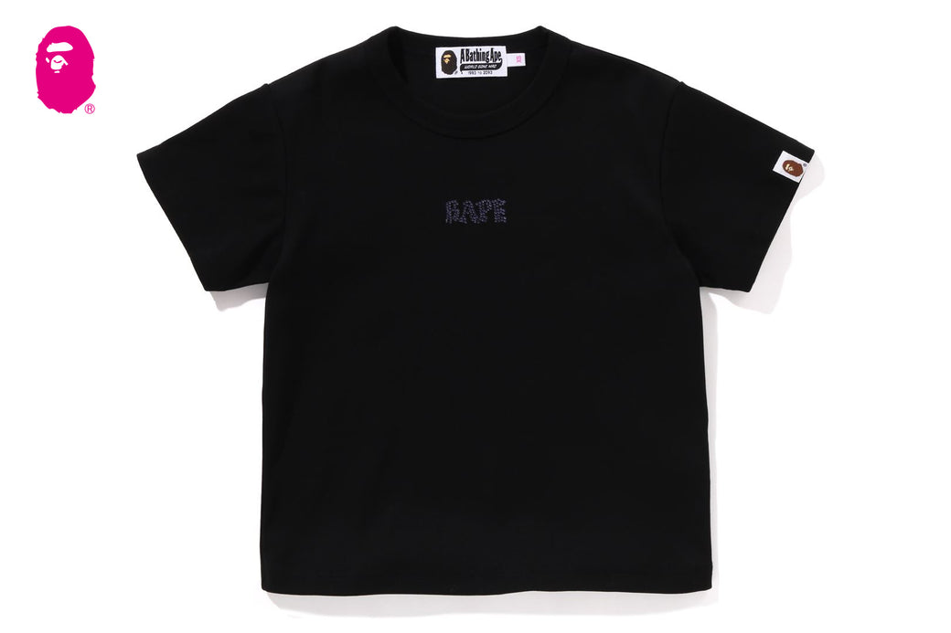COLLEGE CRYSTAL STONE STA TEE（Tシャツ/カットソー）｜A