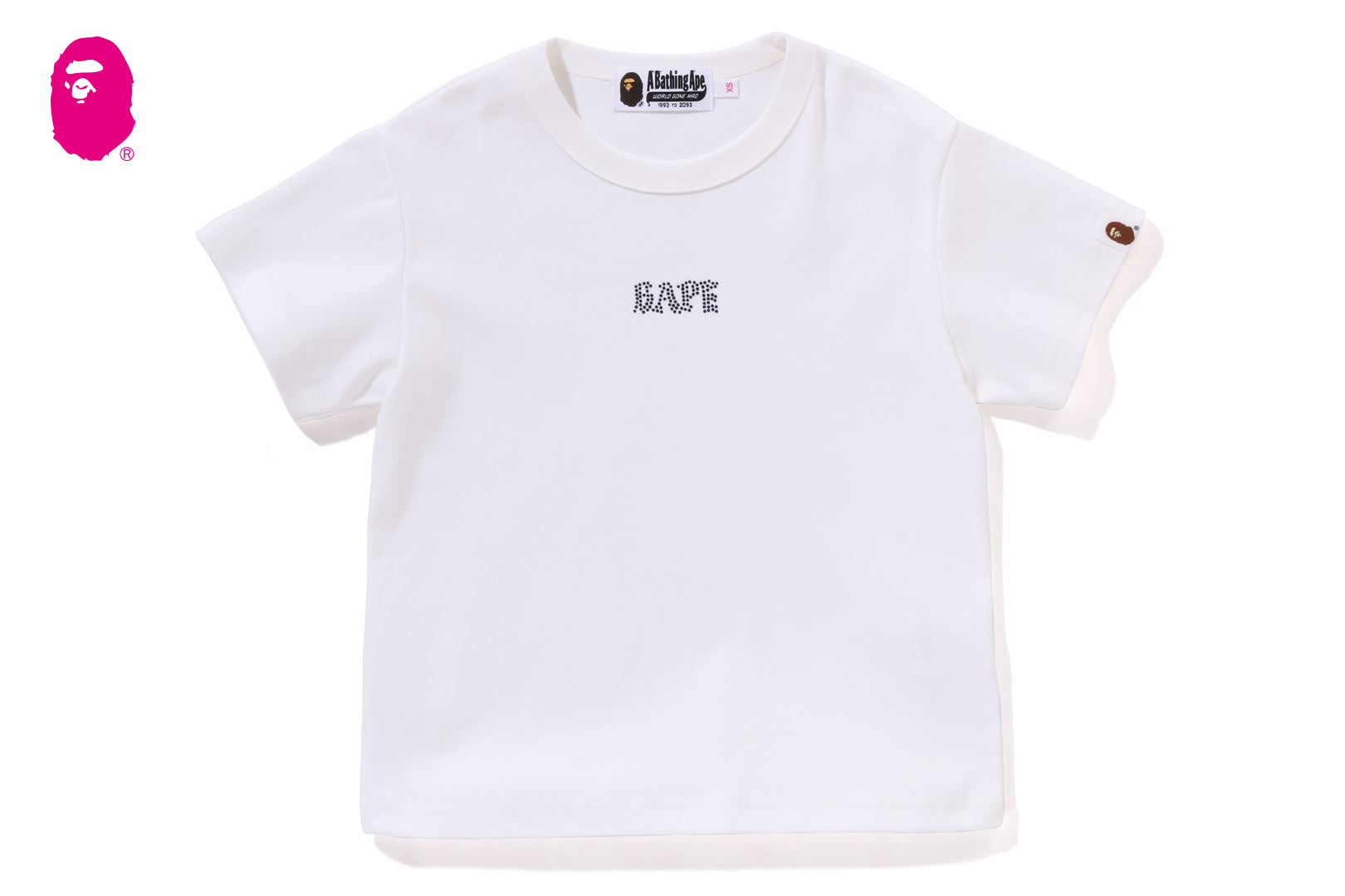 BAPE Crystal Stone Ape Head Tee Black Men's - SS20 - US