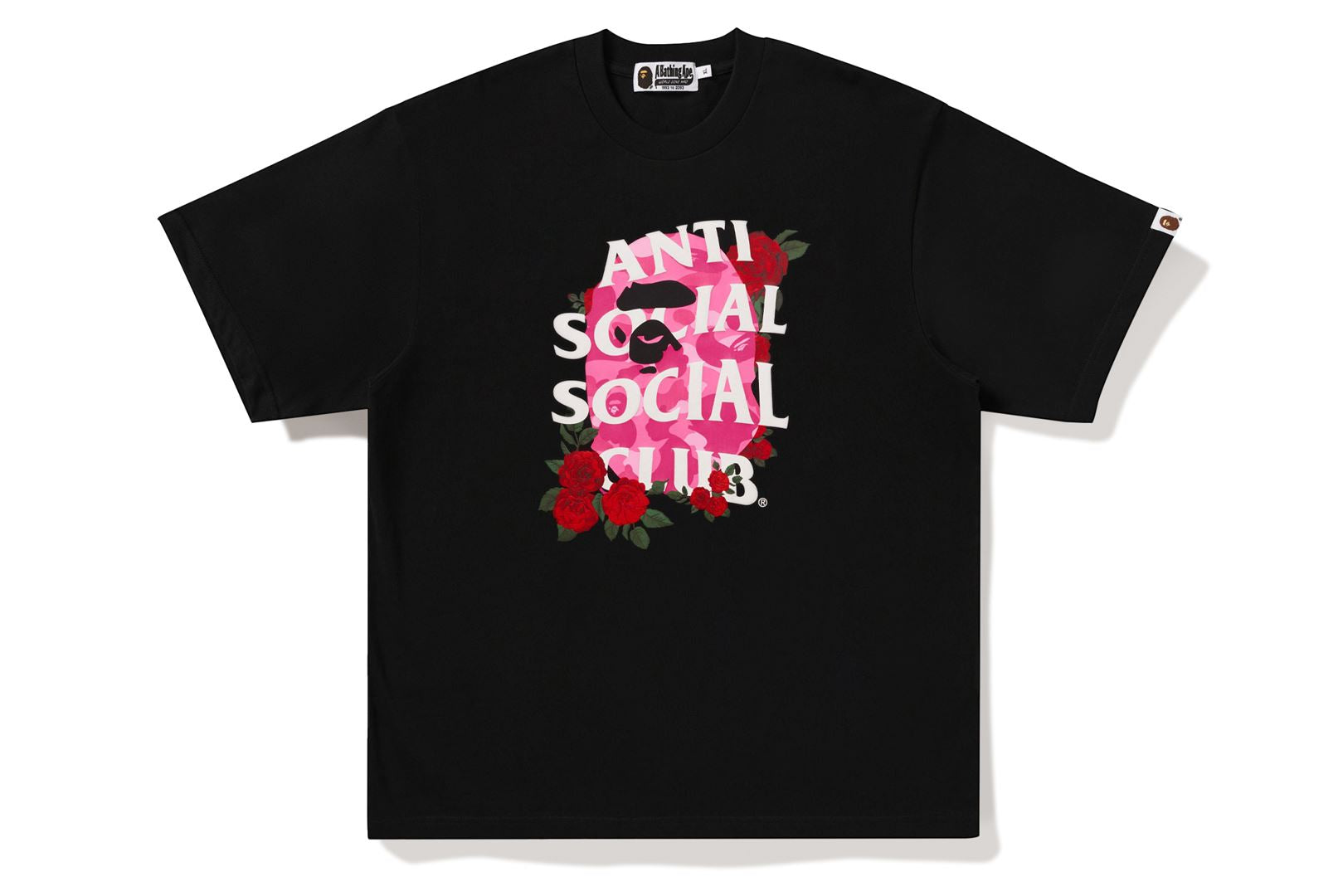アベイシンクエイプX ASSC TEE A BATHING APE® x ANTI SOCIAL SOCIAL CLUB | bape.com