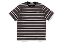 APE HEAD ONE POINT POCKET RELAXED FIT STRIPE TEE