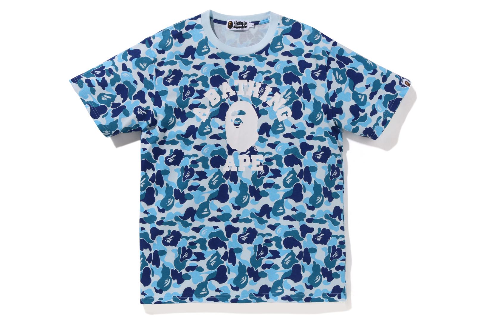 ABC CAMO COLLEGE TEE | bape.com