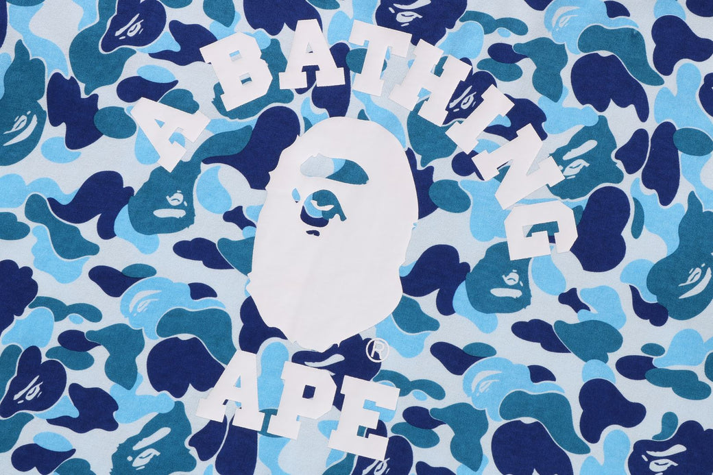 ABC CAMO COLLEGE TEE | bape.com