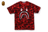 COLOR CAMO SHARK TEE