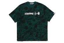 FLORAL SOLID CAMO LOGO RELAXED FIT TEE