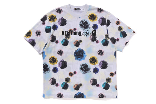 FLORAL CAMO LOGO RELAXED FIT TEE