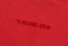 GARMENT DYE BATHING APE LOGO RELAXED FIT TEE