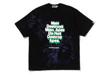 SPRAY PRINT SLOGAN RELAXED FIT TEE