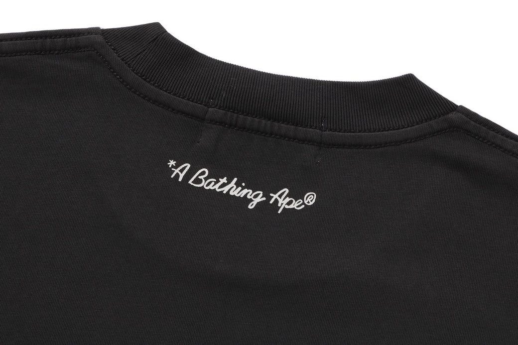 GARMENT DYE SHARK RELAXED FIT TEE | bape.com
