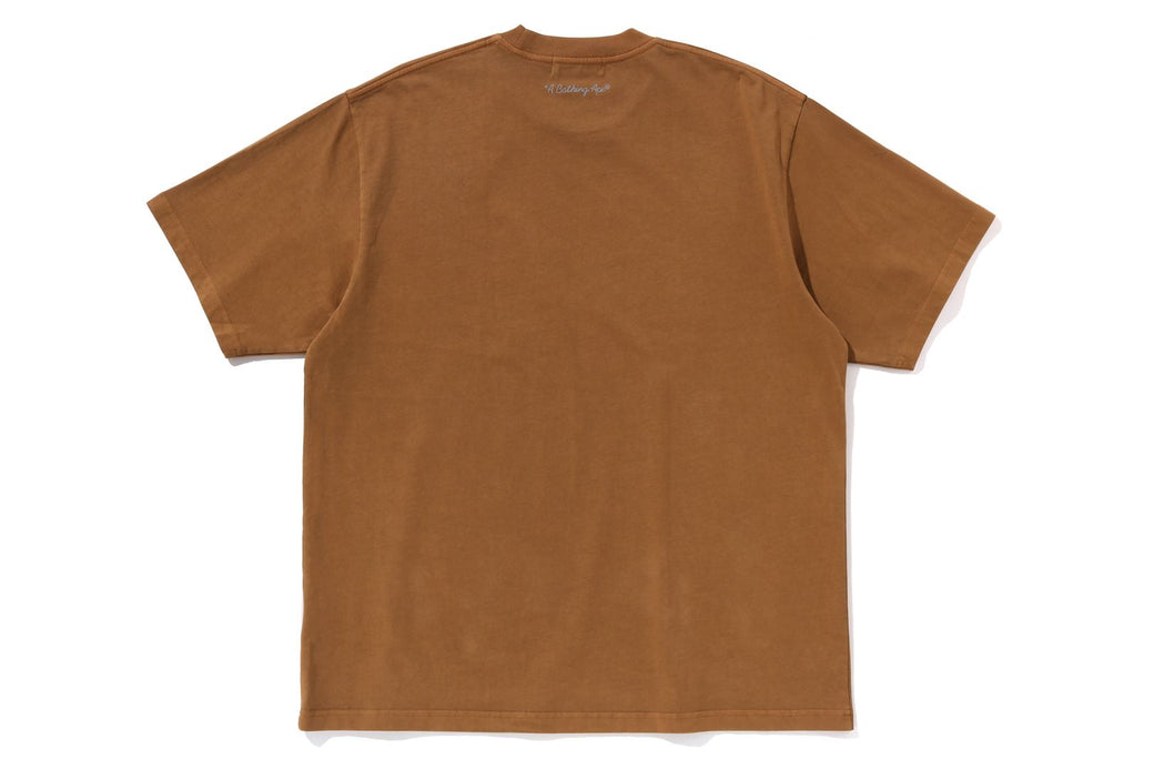 GARMENT DYE SHARK RELAXED FIT TEE | bape.com
