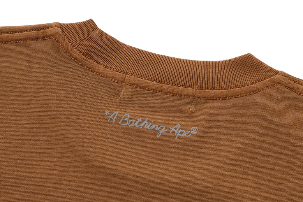 GARMENT DYE SHARK RELAXED FIT TEE | bape.com