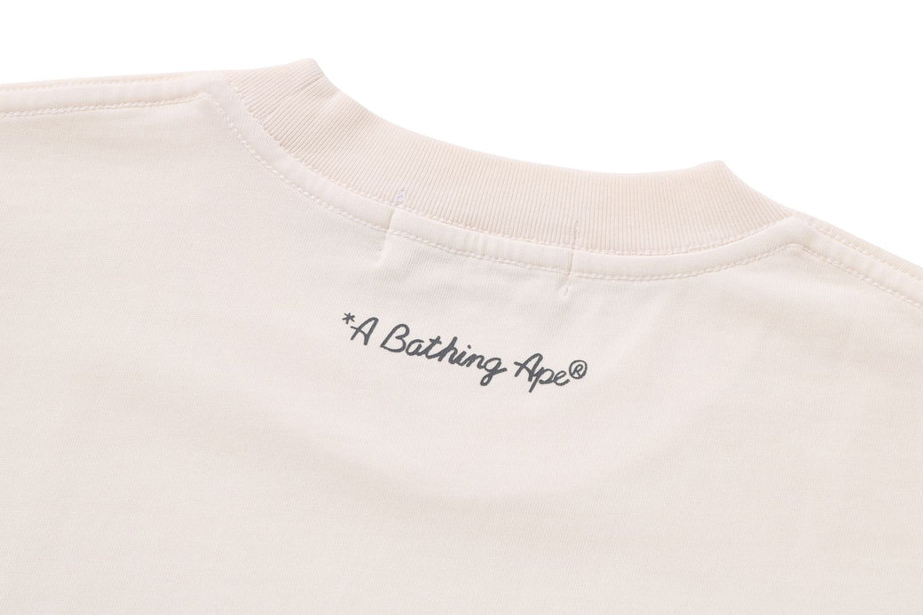 GARMENT DYE SHARK RELAXED FIT TEE | bape.com