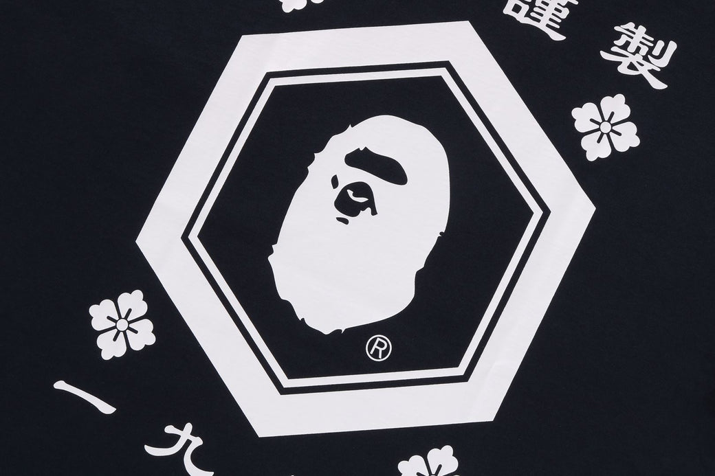 【A BATHING APE】大人気☆日本モチーフ☆JAPANESE HEXAGON TEE BAPE STORE® JAPAN OFFICIAL | JAPANESE HEXAGON TEE JAPANESE