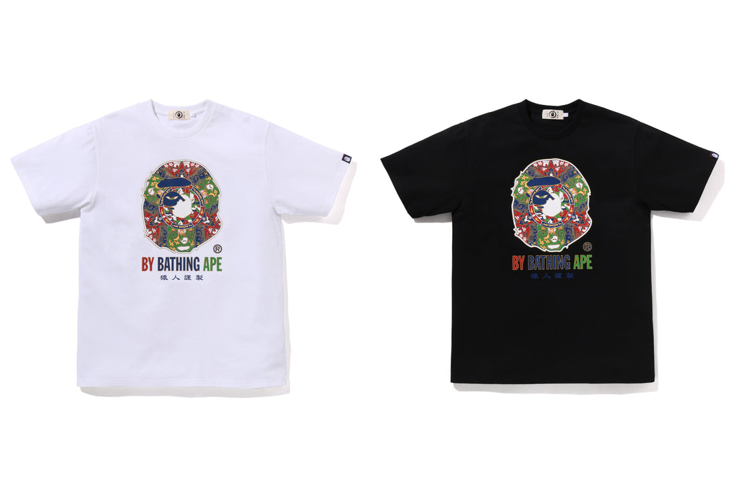 【A BATHING APE】大人気☆残り僅か☆JAPAN BY BATHING APE TEE JAPAN CULTURE SPRING APE HEAD TEE | bape.com