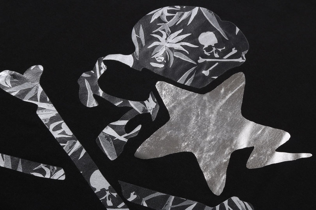 BAPE X MMJ 】LOGO TROPICAL SKULL CAMO RELAXED FIT TEE 16TH