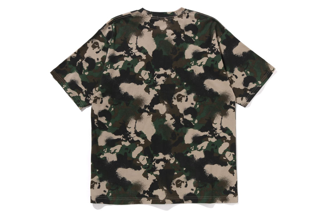 MAP CAMO APE HEAD ONE POINT RELAXED FIT TEE | bape.com