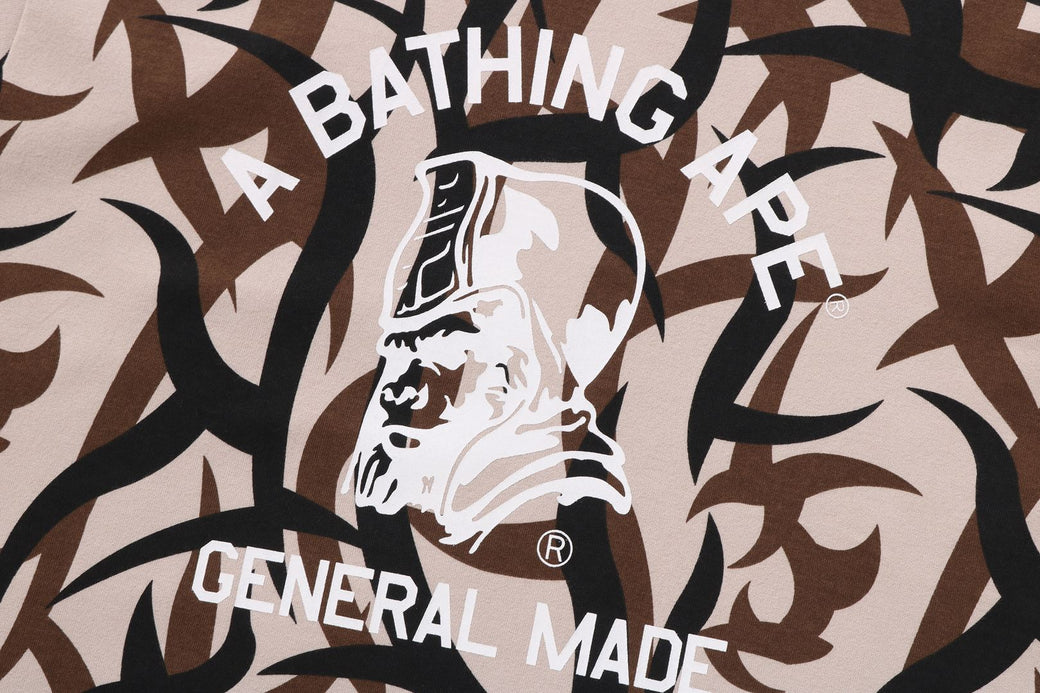 TRIAL CAMO GENERAL TEE | bape.com