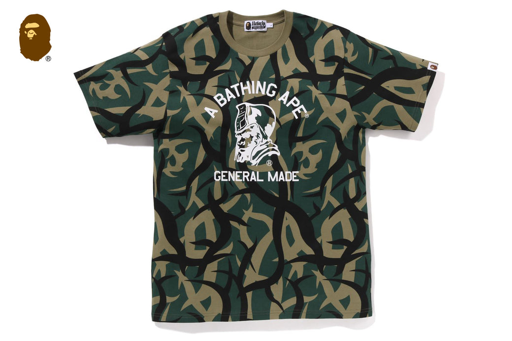 TRIAL CAMO GENERAL TEE | bape.com