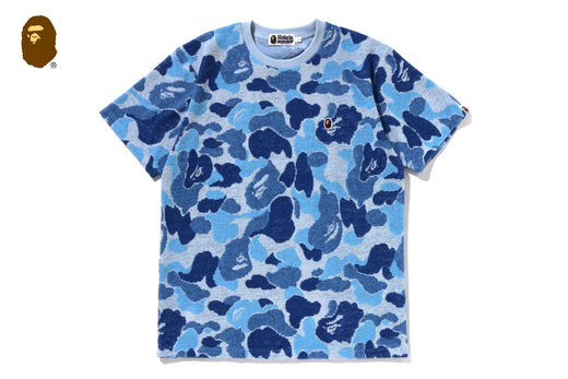 ABC CAMO PILE JACQUARD ONE POINT TEE | bape.com