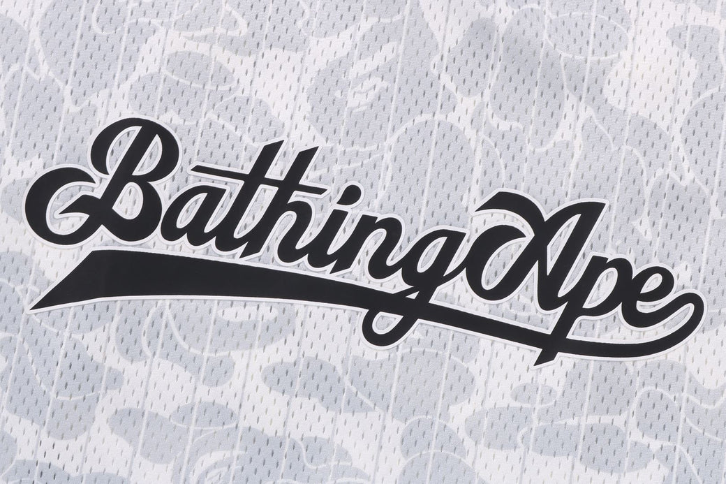 【A BATHING APE】2色展開 CAMO STRIPE BASEBALL LOGO FIT TEE A BATHING APE® Camo Stripe Baseball Logo Relaxed Fit Tee