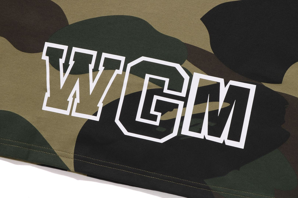 A BATHING APE☆GIANT 1ST カモ シャーク Tシャツ BAPE - A Bathing Ape Giant 1st camo shark t-shirt | GREEN