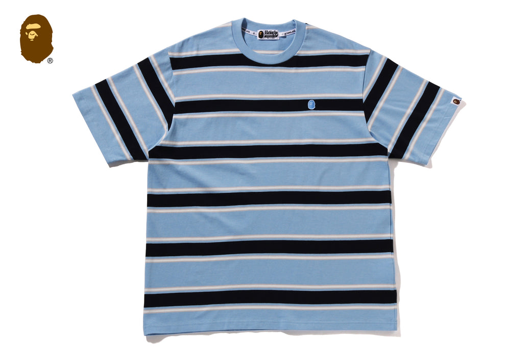 【A BATHING APE】4色展開 ONE POINT STRIP RELAXED FIT TEE ONE POINT STRIP RELAXED FIT TEE | bape.com