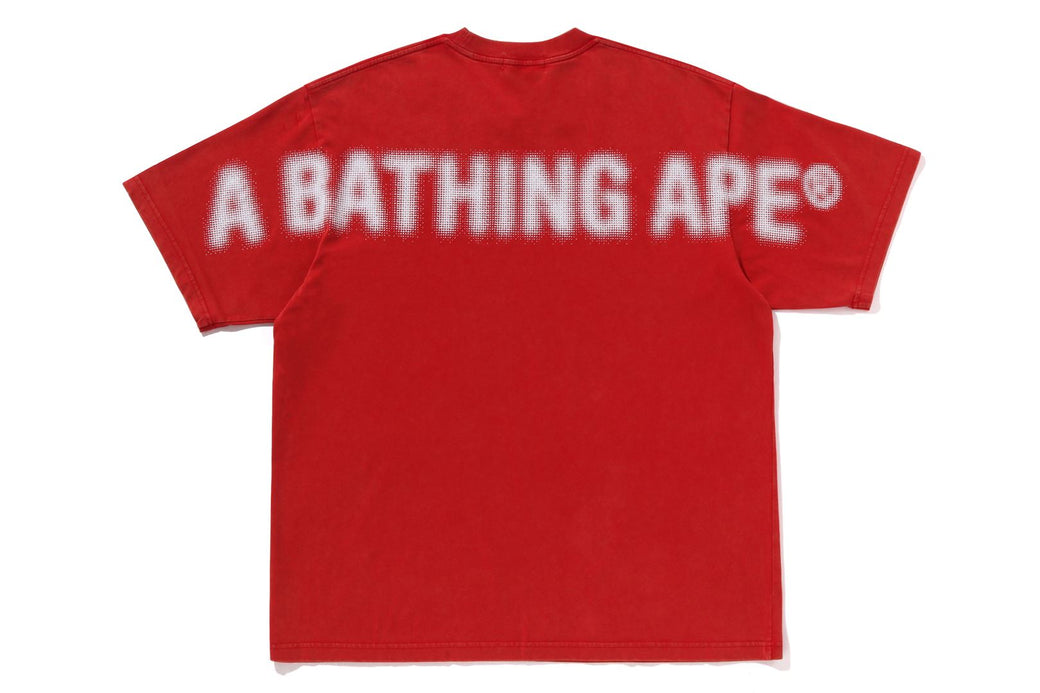 【BAPE】PIGMENT PRINT APE HEAD RELAXED FIT TEE 要在庫確認 A BATHING APE® Pigment Print Ape Head Relaxed Fit Tee | Bape