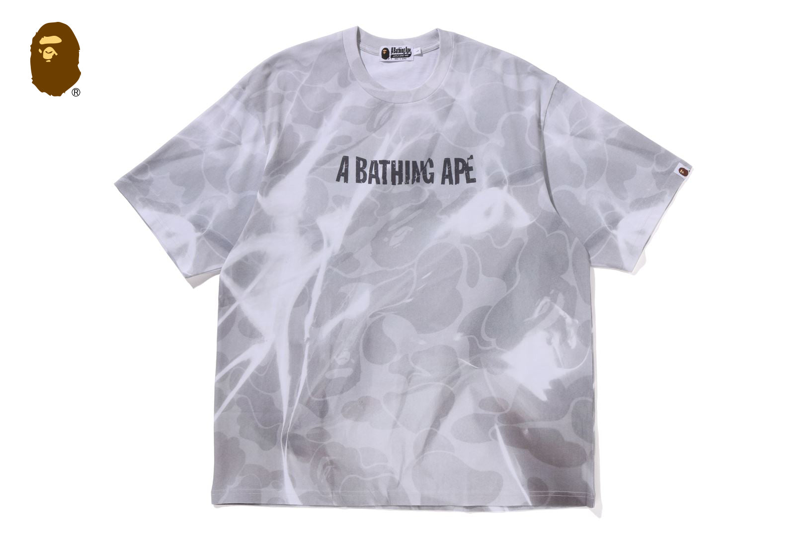 A Bathing Ape monogram logo ストール マフラー - メルカリ