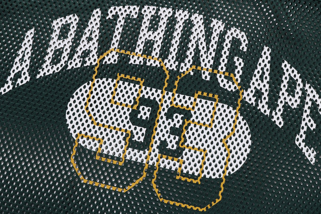 LINE CAMO MULTI LOGO RELAXED FIT FOOTBALL JERSEY | bape.com