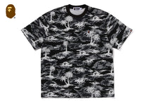 PALM TREE CAMO ONE POINT RELAXED FIT TEE